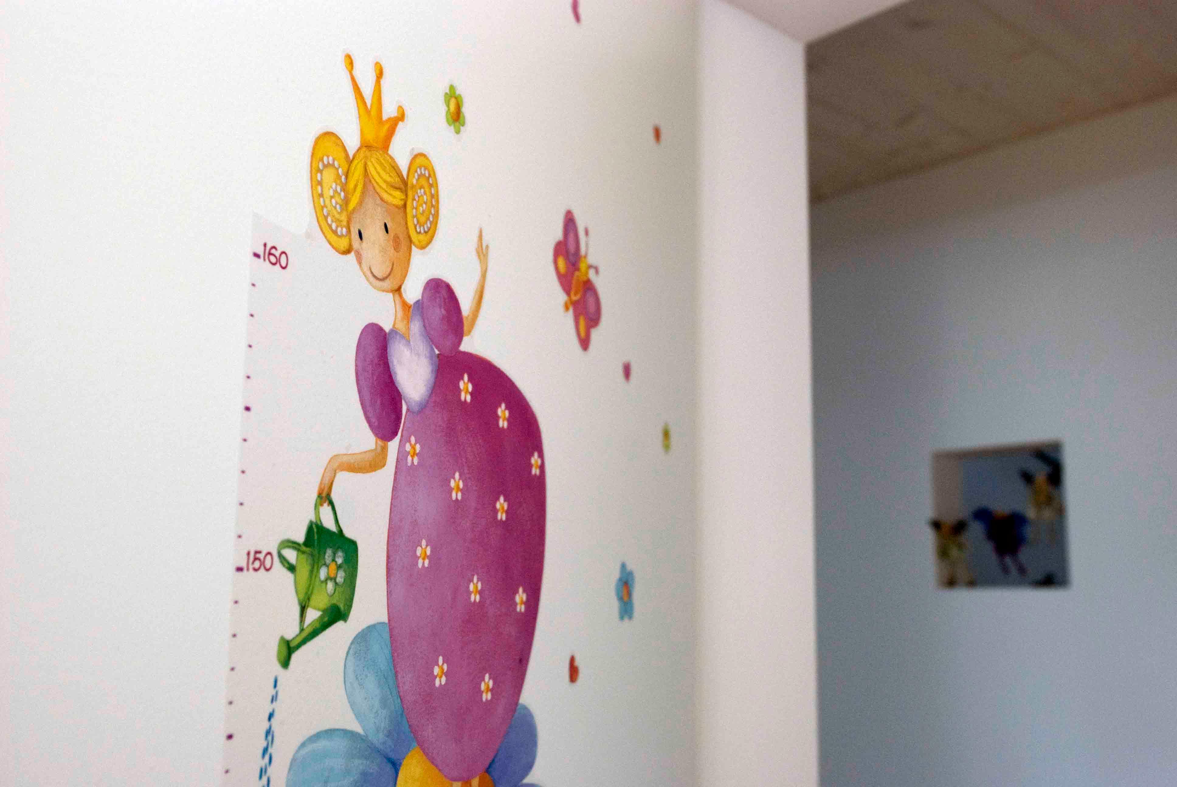  Architektur-Reportage Ersigen liebevolle Details: Wandzeichnungen für die Kinder  
