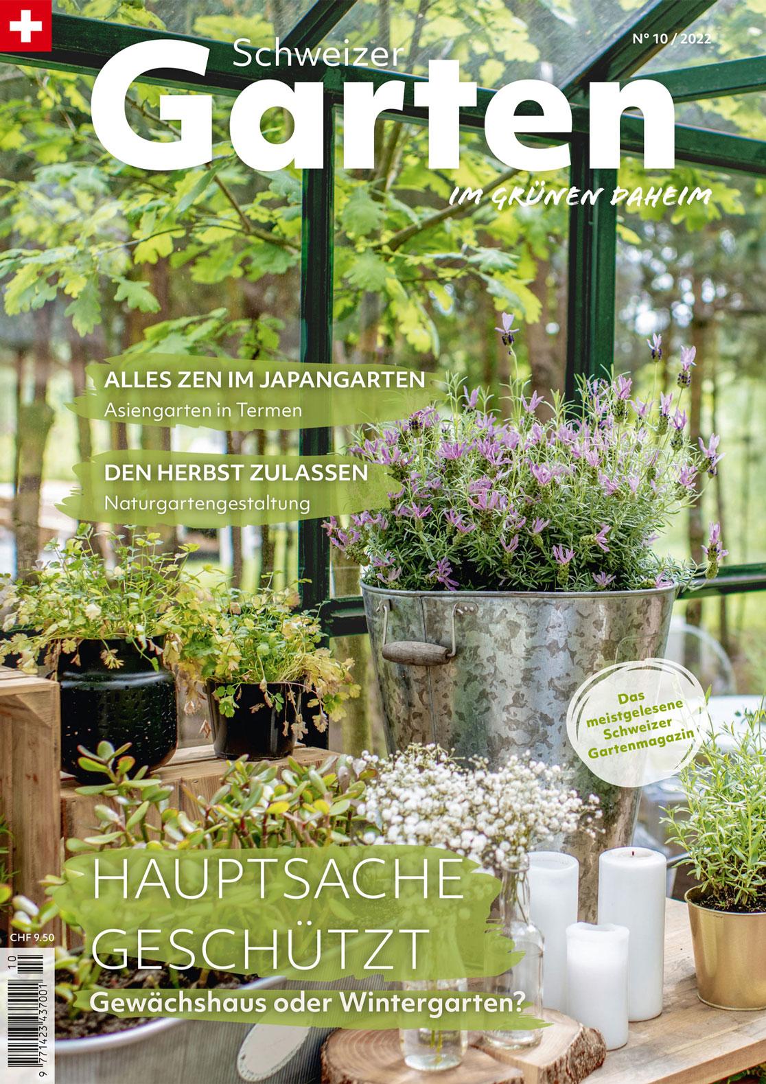 Cover Schweizer Garten Oktober 2022