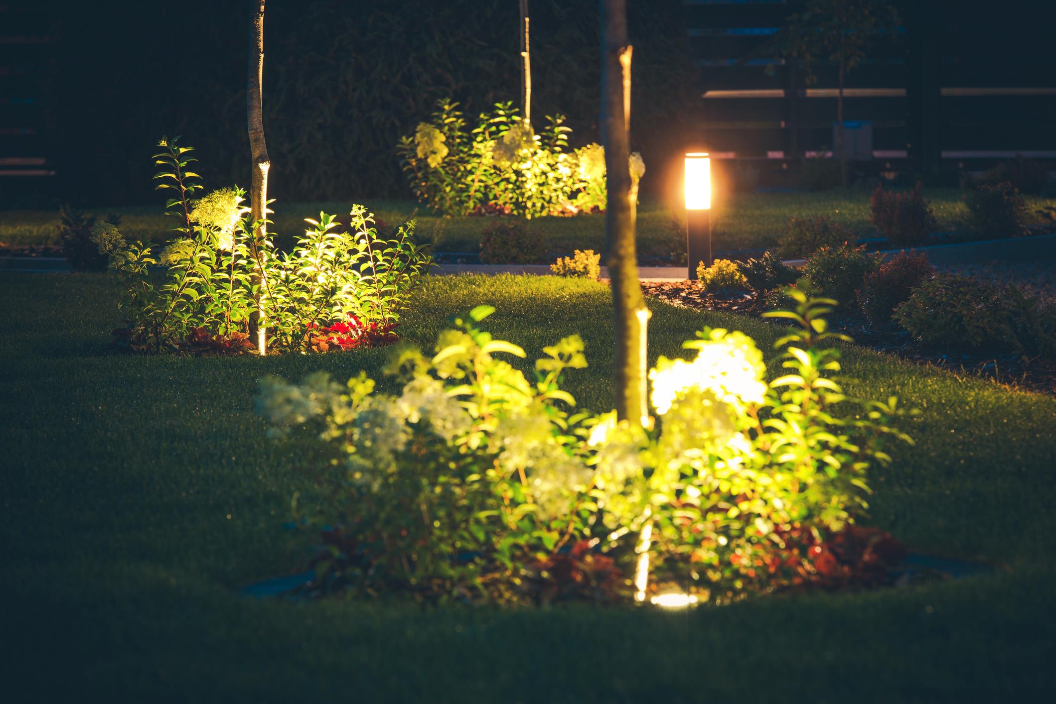 Lichtgestaltung im Garten