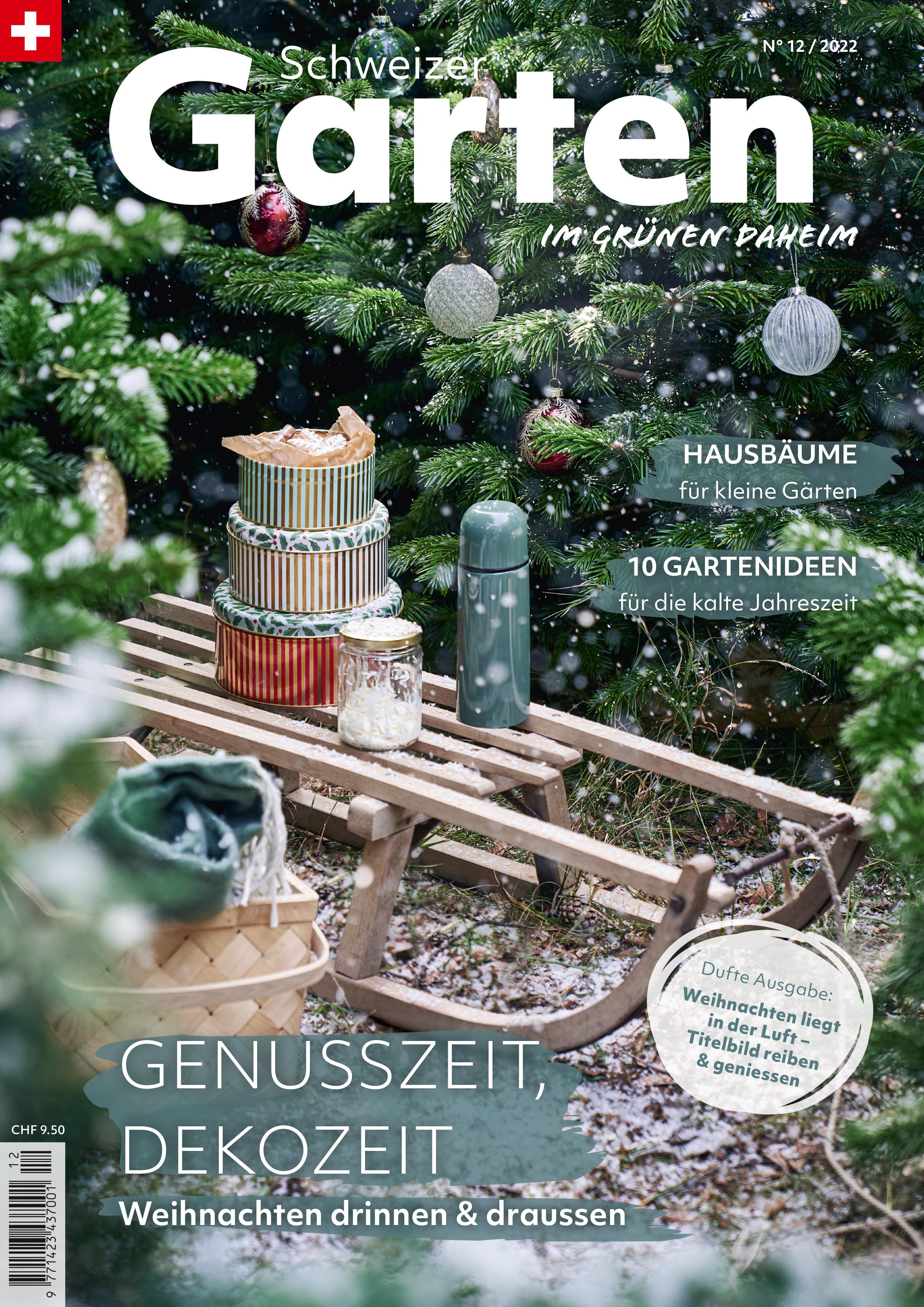 Cover Schweizer Garten Dezember 2022