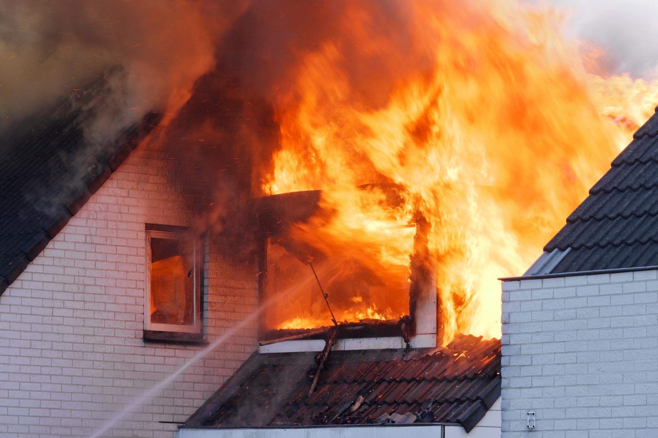  Bei jedem zweiten Brandfall ist ein Wohnhaus betroffen.