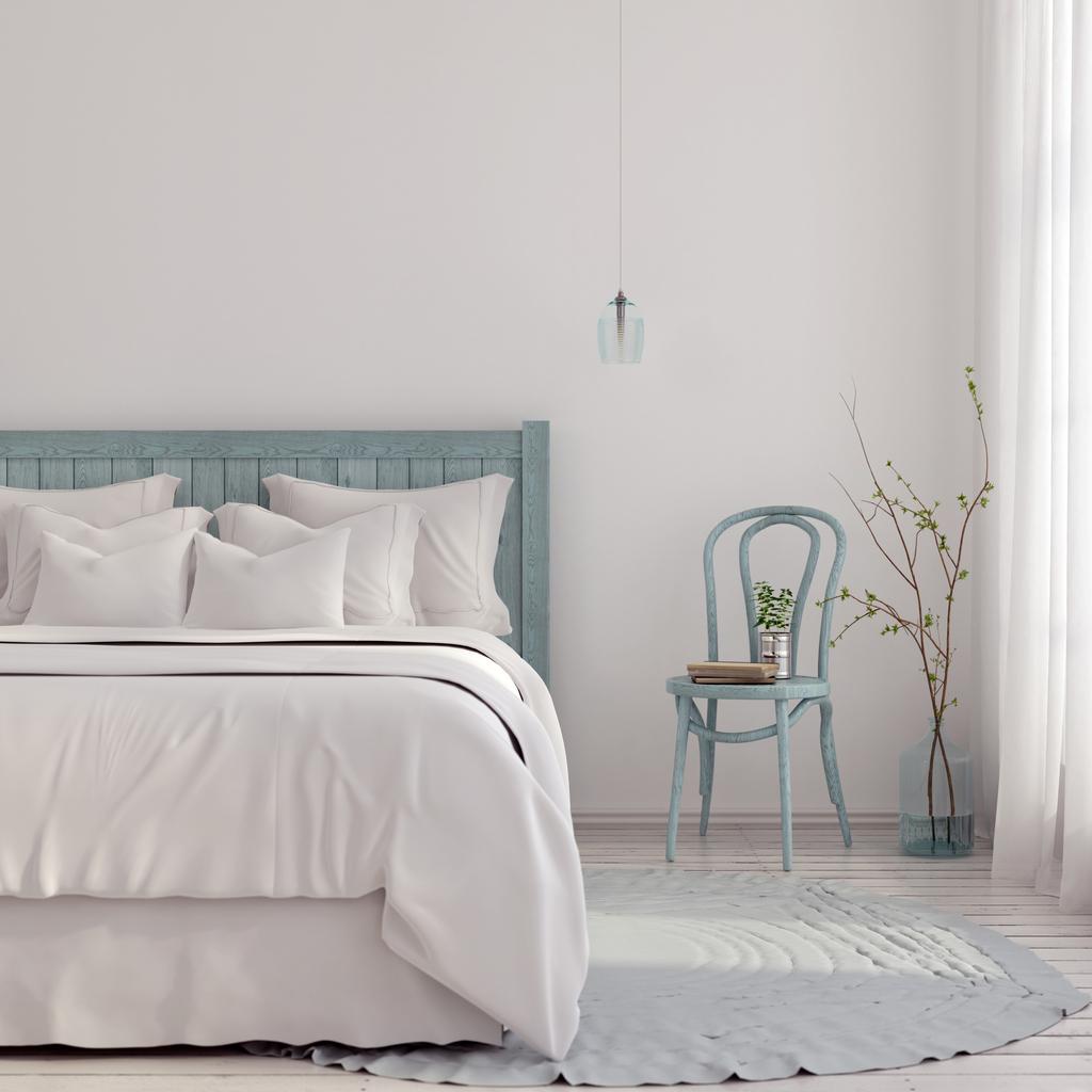 Weisse Farbe fürs Schlafzimmer