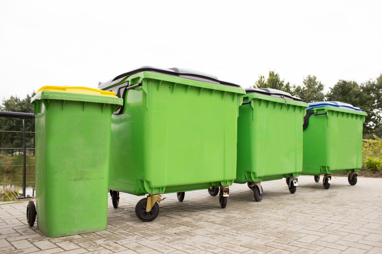 Die Mülltonnen vor dem Haus müssen regelmässig gereinigt werden um nicht zu stinken